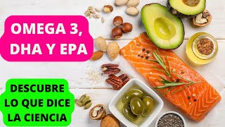 🐟 TODO SOBRE EL OMEGA 3 🧠 APRENDE LA DIFERENCIA DE CONSUMIR EPA DHA Y ALA PARA TU SALUD [upl. by Larrisa293]