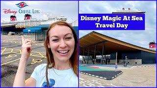 Disney Cruise Line Travel Day to Southampton Disney Magic At Sea UK l DCL Vlogs l aclaireytale [upl. by Noirret161]