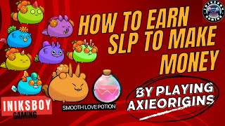 Earning While Playing Axie Infinity Origins  IniksBoy Gaming Livestream [upl. by Eirallam]