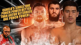 ☎️Dmitry Bivol Canelo Has More One Punch POWER Than Artur Beterbiev😱 Does Canelo Have A Shot❓ [upl. by Assilym275]