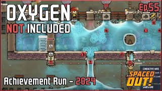 Ep 55  That Wasnt Supposed to Happen  Oxygen Not Included  Beginners amp Achievement Guide  2024 [upl. by Marcellina876]