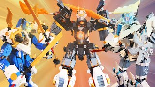 Ranking amp Rating Every LEGO Ninjago Titan Mech 2024 [upl. by Catie]