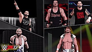 WWE 2K17  Official Preset Entrances Part 2 Ryback Rhino Wade Barrett Tanahashi amp Damien Sandow [upl. by Button]