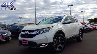 2018 Honda CRV Touring 15 L Turbocharged 4Cylinder Review [upl. by Rasure]