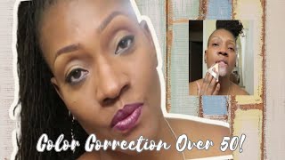 Step By Step Color Correcting Hyperpigmentation for Mature Skin [upl. by Lauralee642]