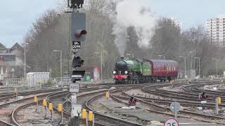 61306 Mayflower on Steam Dreams at Bristol TM March 7th 2019 [upl. by Hayikat31]