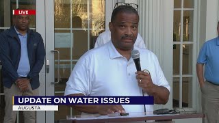 Boil water advisory issued following Augusta Utilities press conference Monday [upl. by Ennairam]