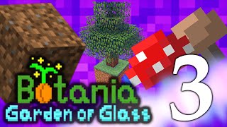 Botania Garden of Glass EP3  Into the nether for dirt [upl. by Raybourne670]