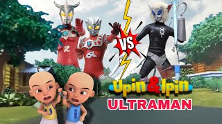 ULTRAMAN UPIN IPIN MELAWAN ALIEN MENYERANG KAMPUNG DURIAN RUNTUH [upl. by Ecneret564]