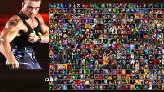 Mortal Kombat Project Krossovers 2024 Guile Playthrough [upl. by Elamrej]