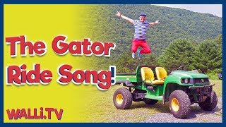 THE GATOR RIDE SONG  Explore with a John Deere Gator Kids Song [upl. by Vivi]