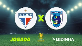 FORTALEZA 3 X 0 MARACANÃ AO VIVO CAMPEONATO CEARENSE  17032024 [upl. by Gaves]