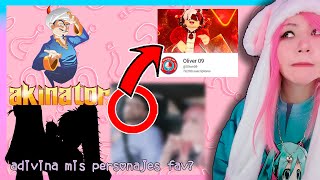 AKINATOR FILTRA LA CARA DE OLIVER MI ESPOSO  ANIELICA SE ENOJA POR ESTA RAZON 🧐⚠ [upl. by Narual]