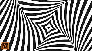 How to Make Op Art in Adobe Illustrator [upl. by Nolrac]