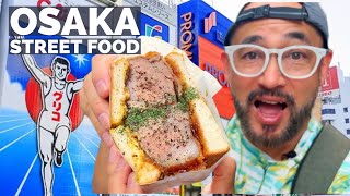 NEW MustTry Street Food in Osaka Japan [upl. by Iohk285]