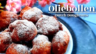 Oliebollen Recipe  This Was Unexpected Most popular holland street food Oliebollen [upl. by Eriha170]