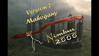 DIY Nimbus 2000 in Mahogany  Jons DIY [upl. by Aizirtap760]