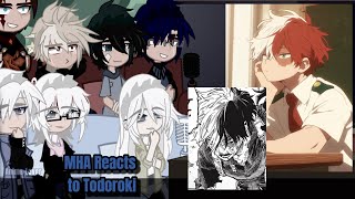 MHA Reacts to Todoroki  11 [upl. by Ellehctim756]