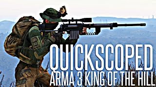 QUICKSCOPED IN ARMA  M320 LRR Sniper Rifle  ArmA 3 King Of The Hill [upl. by Torrie198]