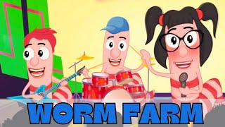 Worm Farm Food Song  Im a little worm  Nursery Rhymes and Preschool Songs  Cheeky Monkey Club [upl. by Neeron]