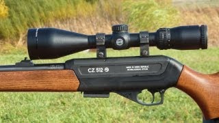 CZ 512 22 WMR Autoloading Rifle [upl. by Greenwald]