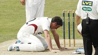 Craig Kieswetter Face Injury [upl. by Anifesoj]