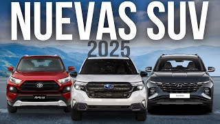 ✅ NUEVAS 10 SUV s PARA COMPRAR EN 2025  LA MEJOR RESEÑA COMPLETA [upl. by Mount512]