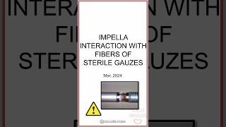 IMPELLA AND GAUZE FIBERS INTERACTION impella [upl. by Lynnelle]