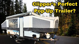 A PopUp Camper with a Toilet and Shower  Clipper 128LS with ST 2024 [upl. by Keese]