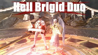 Vindictus Hell Brigid Duo 5846 Sword Fiona POV amp Kael [upl. by Dorion]