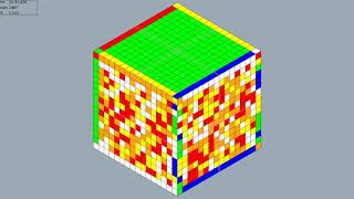 16x16 Rubiks cube in 2300231 [upl. by Bergeman783]