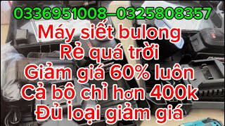 💥💥💥giảm giá điên cuồng bulong siết ốc cả bộ chỉ hơn 400k máy khoan đủ loại mũi khoan sắt mũi khoét [upl. by Aniad]