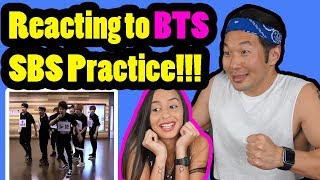 BTS SBS Performance PRACTICE REACTION [upl. by Trilby636]