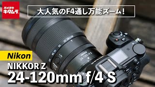 【レンズレビュー】ニコン NIKKOR Z 24120mm f4 S｜あらゆる撮影をこれ一本で！ [upl. by Killigrew]