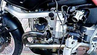 BMW R1150 running with with piston sticking out [upl. by Dranel661]