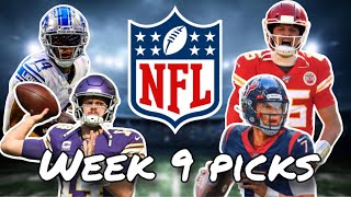 Spooky Szn for Stroud Battle for King of the NFC North Super Bowl Rematch amp All NFL Week 9 Picks [upl. by Nosmirc]