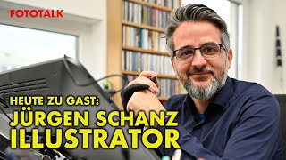 Wimmelbilder und irgendwas mit Medien Zu Gast Jürgen Schanz Illustrator und Grafik Designer [upl. by Lirva]