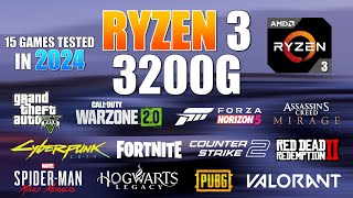 Ryzen 3 3200G Vega 8 amp 16GB Ram  Gaming Test in 2024 [upl. by Yttig]