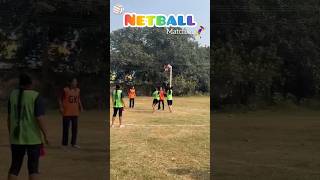 Netball match🤾‍♀️netball games match player college tournament minivlog viralshort ytindia [upl. by Aroel]