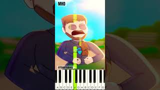 War Between MrBeast and TSeries TheToonTubers  Piano Tutorial [upl. by Crescin206]