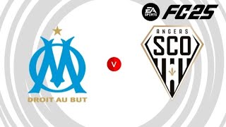 Marseille vs Angers  Ligue 1 McDonalds  FC 25 [upl. by Eirrahs705]