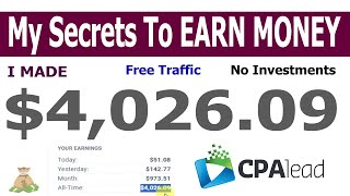 I MADE 4026 From CPALEAD EASY METHODS  Earn Money [upl. by Llekcor]