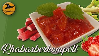 Rhabarberkompott mit Erdbeeren [upl. by Blayne]