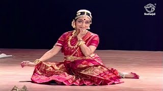 Bharatanatyam Dance Performance  The Dancing Face  Evvade Telugu  Prof Sudharani Raghupathy [upl. by Rebmak]