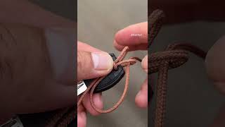 Simple and convenient paracord keychain [upl. by Annaicul]