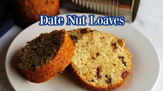 Old Fashioned Date Nut Loaves [upl. by Dnalyar442]