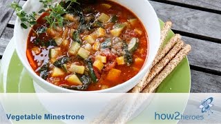 Vegetable Minestrone Soup [upl. by Irej855]