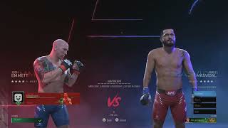 vbl masvidal vs emmett [upl. by Rexana]