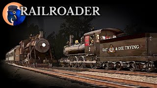 Switching Shenanigans along the ESampDT in Railroader  Ep 2 [upl. by Benzel]