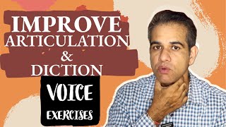 HOW TO IMPROVE ARTICULATION AND DICTION  VOICE EXERCISES FOR ACTORS  VOICE MODULATION TECHNIQUES [upl. by Lua363]